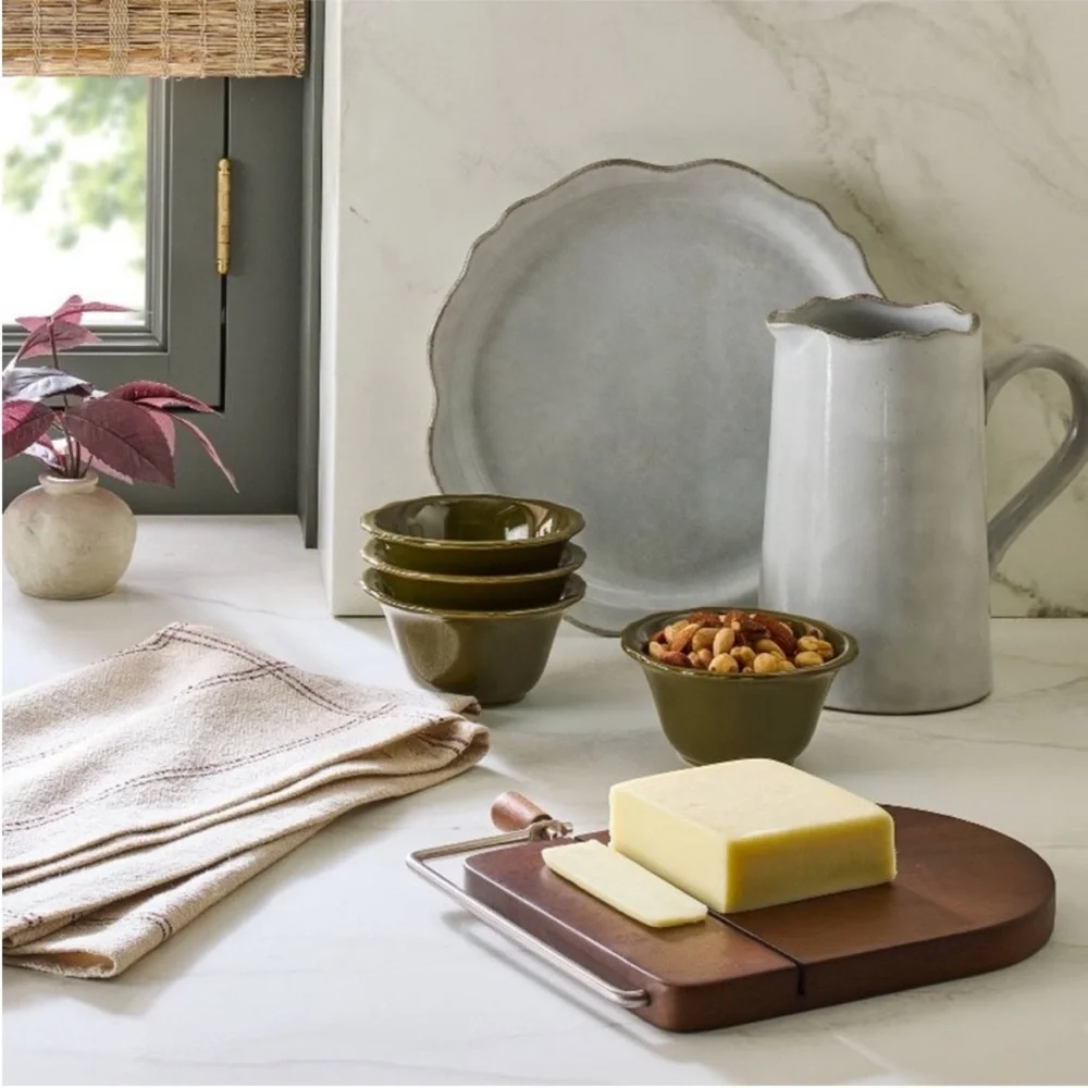 4-Piece Carved Edge Mini Bowls Green - Hearth & Hand™ with Magnolia